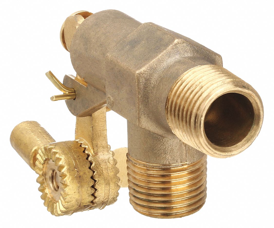 BOB FLOAT VALVE,3/4 IN.,PIPE,BRASS,MNPT Float Valves WWG48RJ91