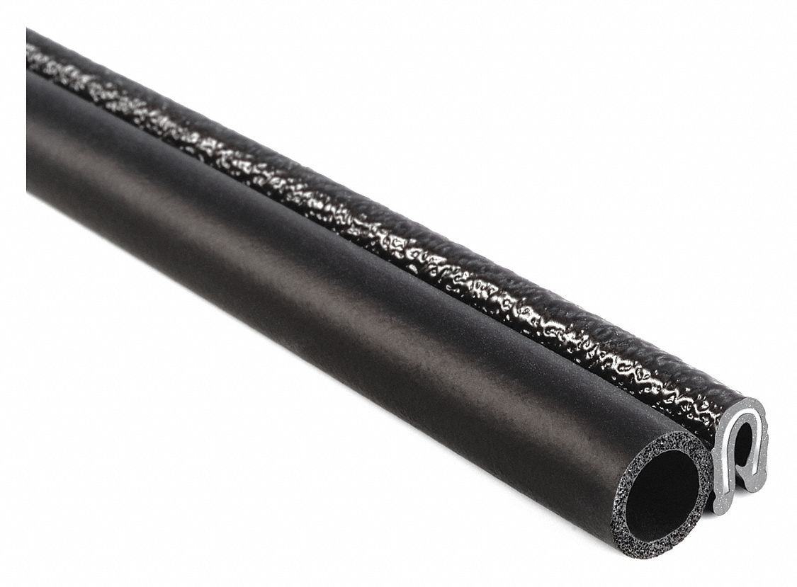 Trim-Lok Trim Seal With Side Bulb – Fits 1/16" Edge, 3/4" Bulb Seal