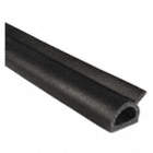 RUBBER SEAL,P-SHAPED,0.50 IN. H,25 FT. L