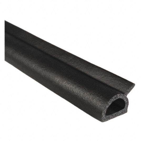 TRIM LOK INC, 25 ft Overall Lg, 1 in Overall Wd, Adhesive Foam Rubber Seal  - 48RM46