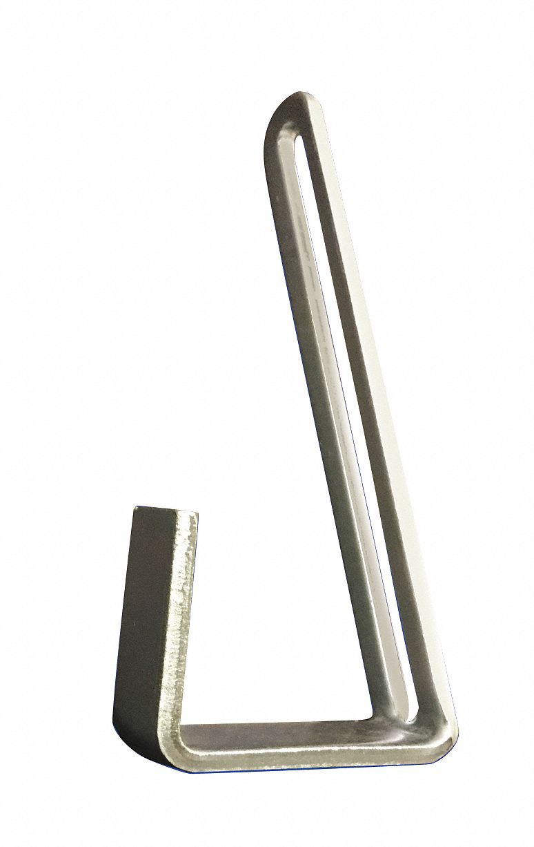 Ladder Lock Kit: For Extension Ladders, 7.3 in Overall Lg, Steel