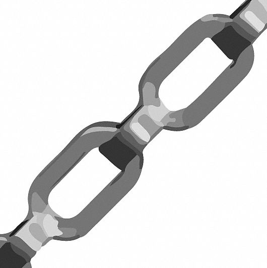 16 Black Oxide Steel, Double Jack Chain 12994