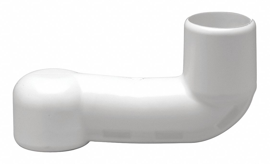 ZURN 2 1/4 in, Pipe Covers, No. of Pieces 1, White, PVC - 48RT74|Z8945 ...