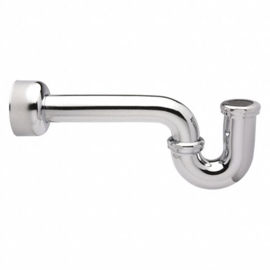 ZURN PTrap, 11/4 in. Inlet/Outlet, 12 in. L 48RX38Z87019LCBBXPC