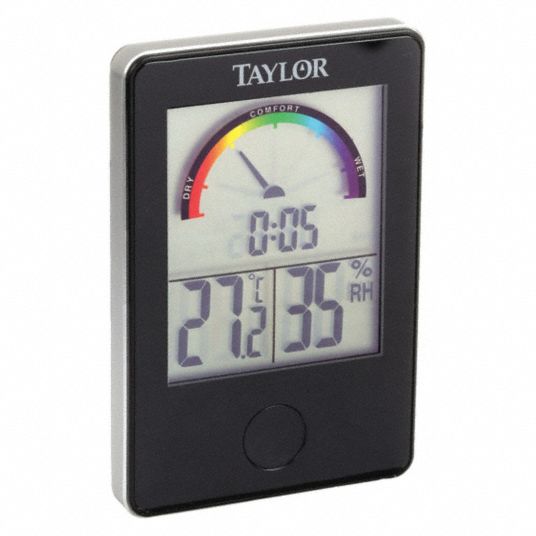 Desk & Wall-Mounted Digital Thermometers & Hygrometers - Grainger