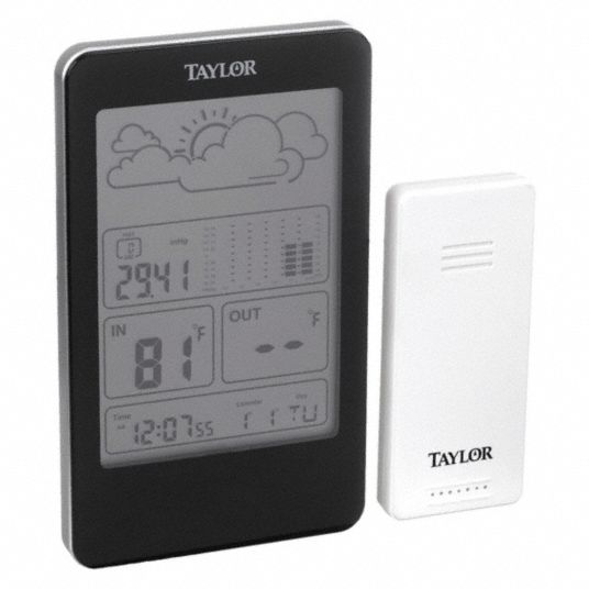 Wireless Indoor and Outdoor Thermometer with Barometer