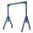 INDUSTRIAL STEEL GANTRY CRANE, BLUE, PAINTED FINISH, 1 YEAR WARRANTY, 15FT H, 4000