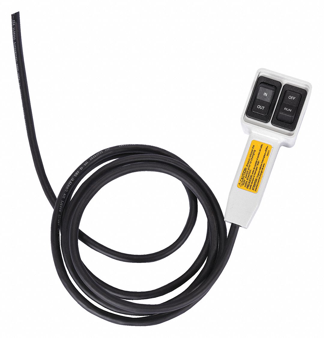 GRAINGER APPROVED Hand Help Control, For Electric Winches 48TC47