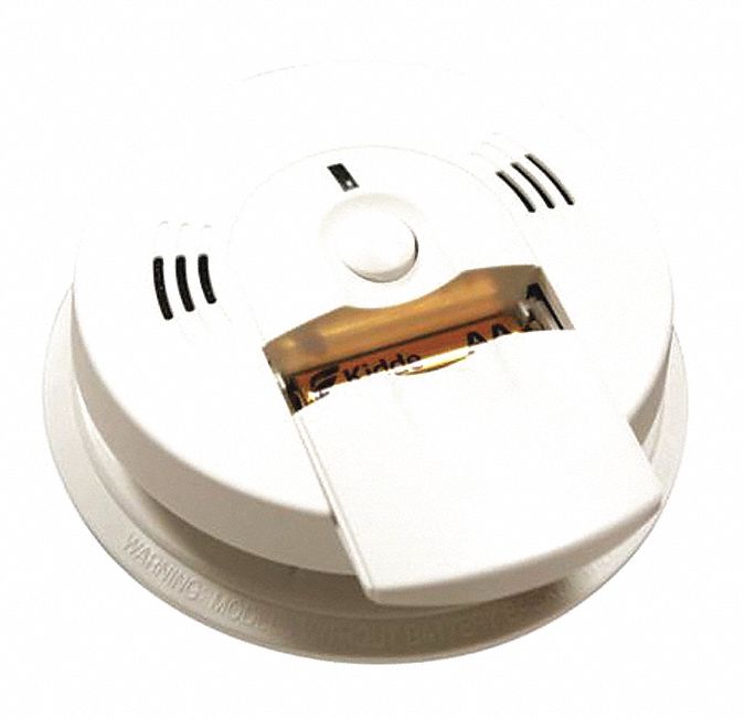 SMOKE AND CARBON MONOXIDE ALARM,W/2 AA