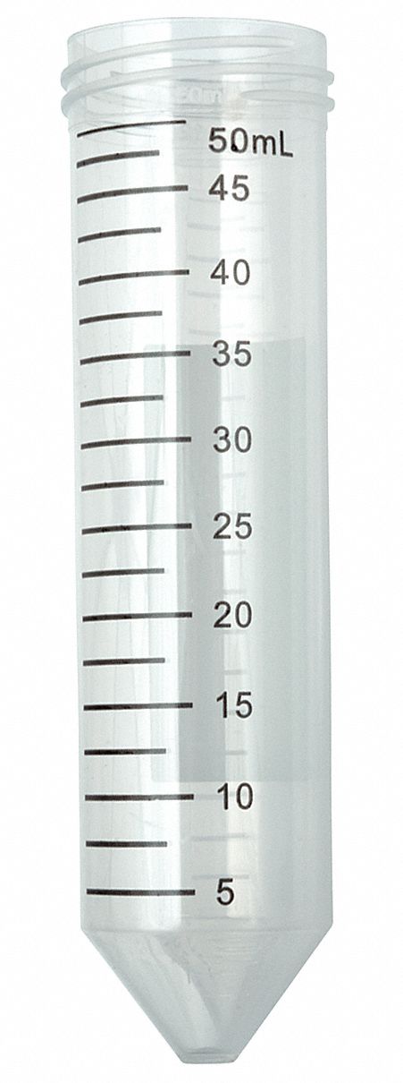 Polypropylene, 1.69 oz Capacity - oz, Centrifuge Tube - 48TD56|229454 ...