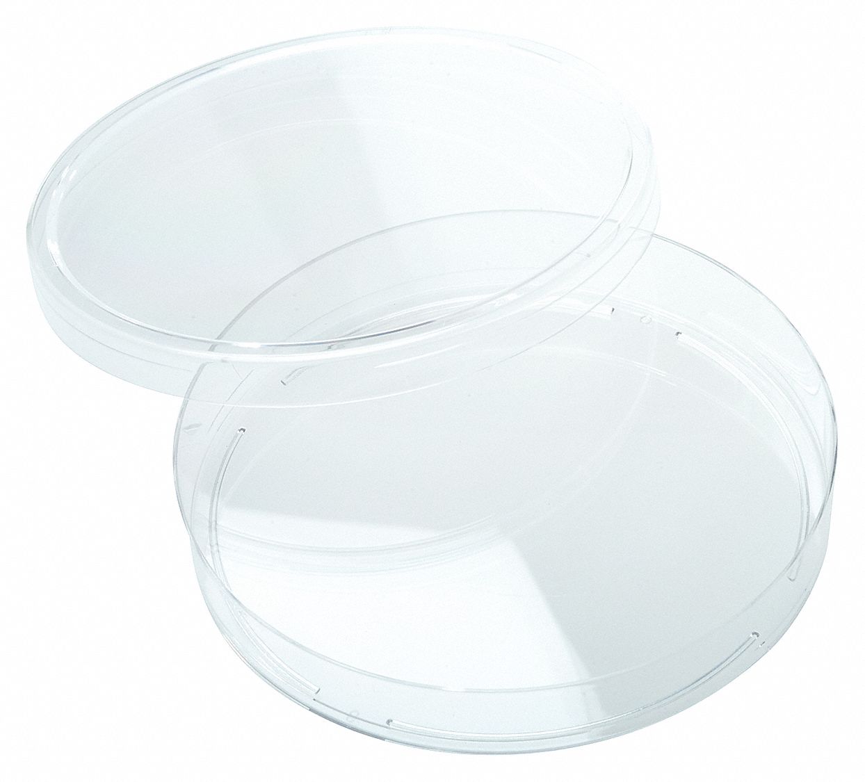 SOSW-10Pcs Sterile Petri Dishes w/Lids for Lab Plate Bacterial