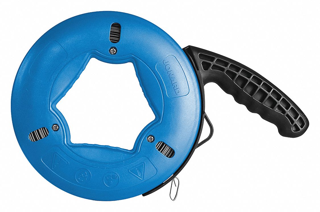 Fish Tape, 50 ft., Steel Tape