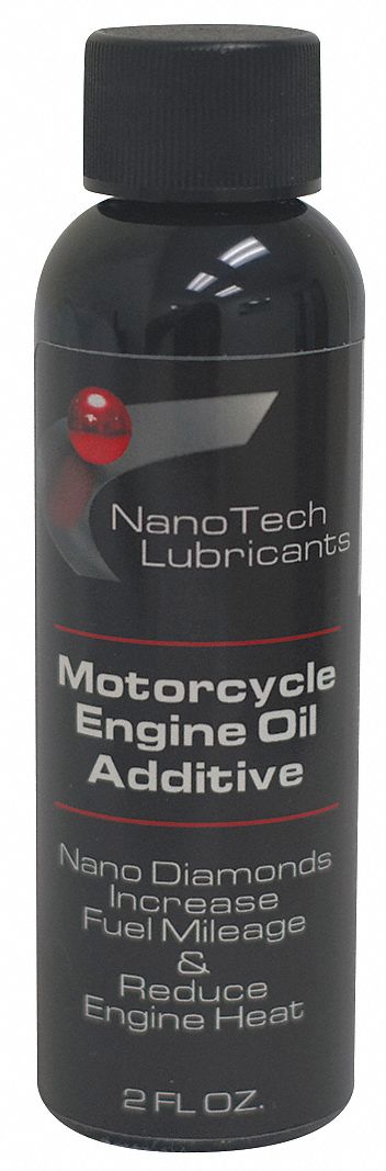 Oil Additive: Motorcycle Engine Oil Additive, 2 fl oz Container Size