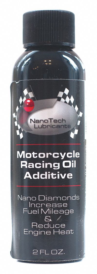 Oil Additive: Motorcycle Racing Oil Additive, 2 fl oz Container Size