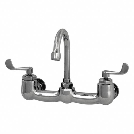 SANILAV Utility Sink Faucet, 0.5 gpm, Brass 48TF4020060.5 Grainger