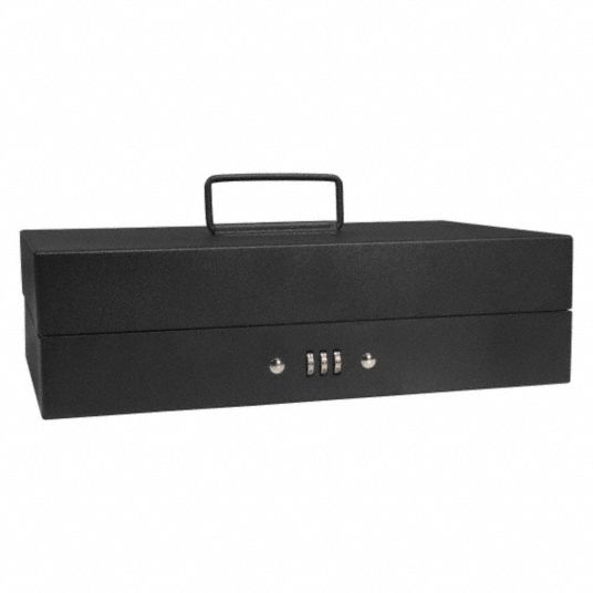 BARSKA, Combo, 3 3/8 in Overall Ht, Cash Box - 48TJ88|CB11794