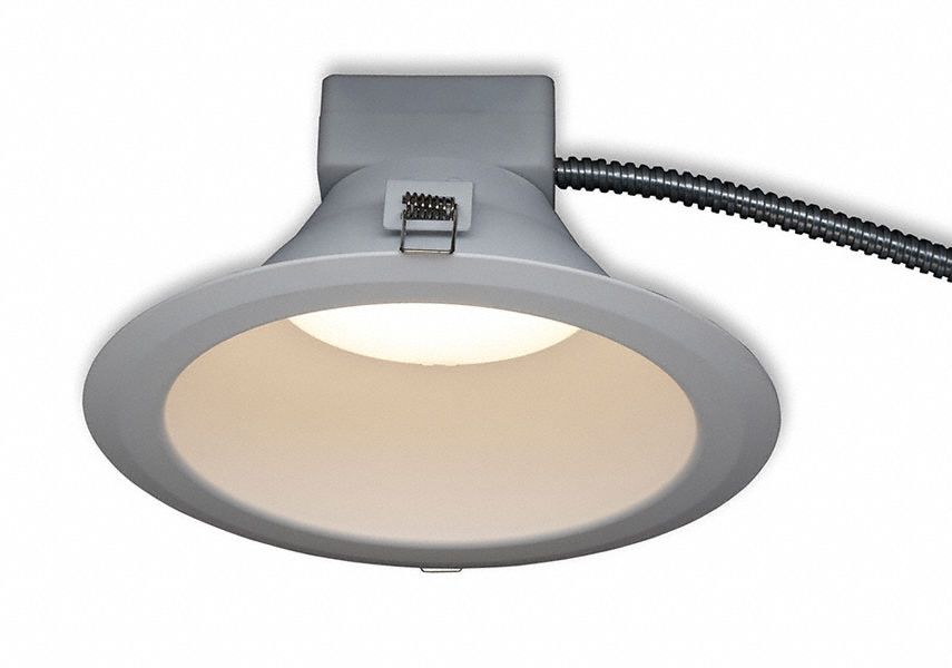 LED DOWNLIGHT RETROFIT KIT, 6 IN SIZE, 3500K, 1,800 LUMENS, 22 W MAX WATT, WHITE