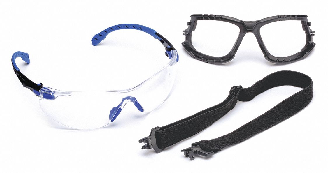 3M Premium Protective Eyewear AntiFog Safety Glasses , Clear Lens