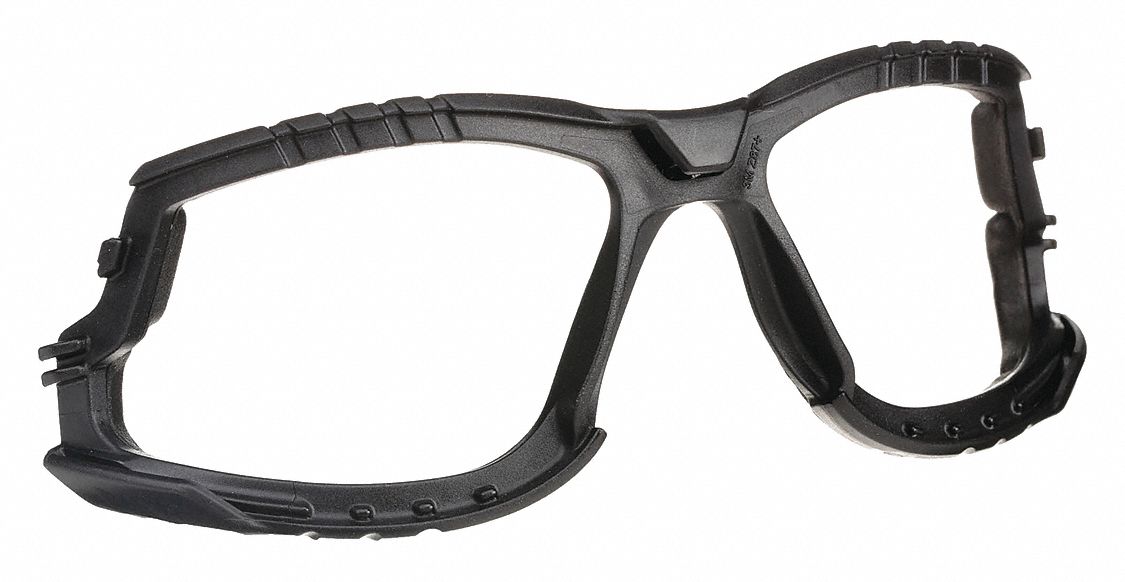 Safety Eyewear Foam Gasket: Snap-On Attachment Type, Compatible with 1000 Series, 10 PK