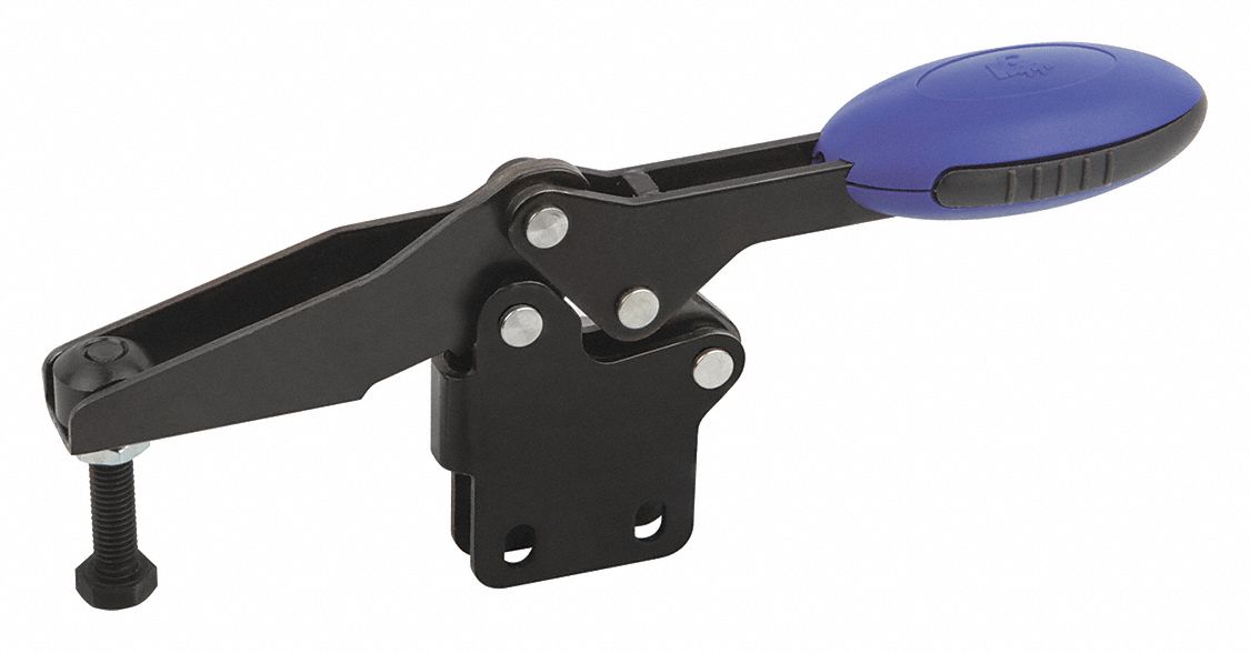 Toggle Clamp, 186lb. Capt, M8 Thread, Steel