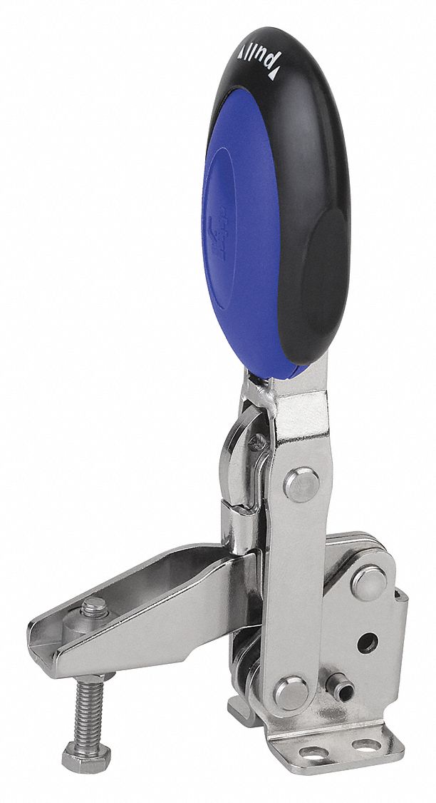 Toggle Clamp, Vertical Handle, 6.41in H, SS