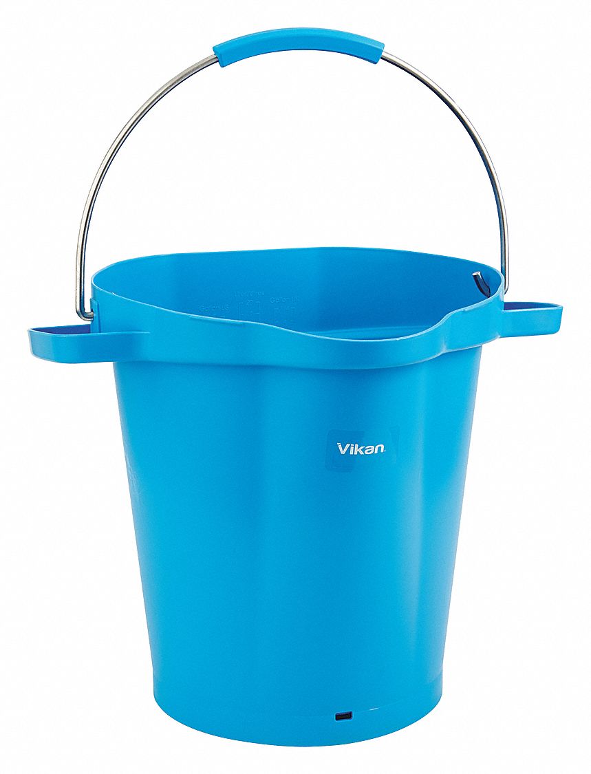 HYGIENIC BUCKET,5 1/4 GAL,BLUE