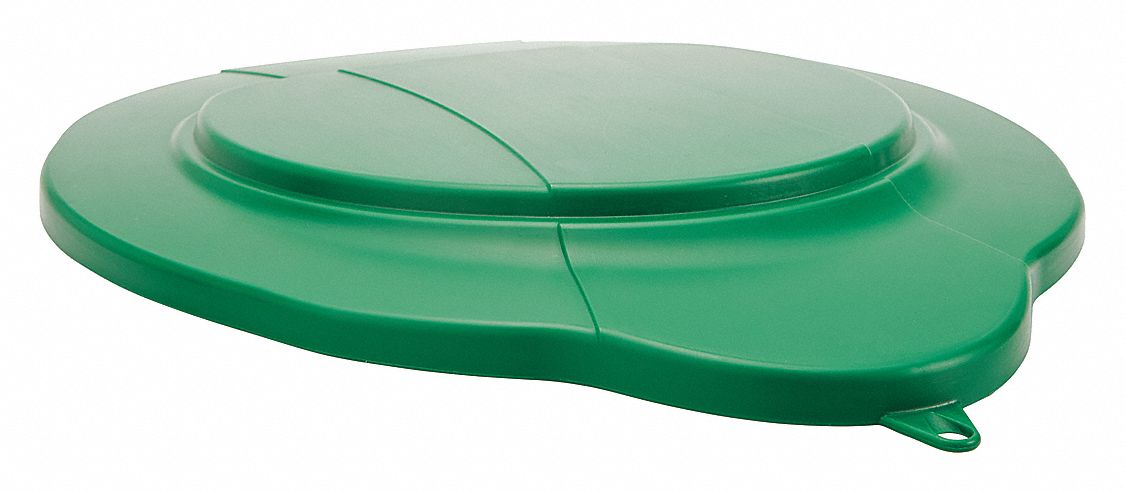 PAIL LID,GREEN,14 5/8 IN DIAMETER