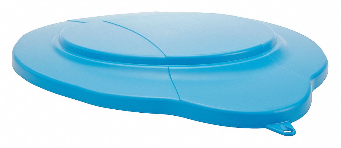 PAIL LID,BLUE,14 5/8 IN DIAMETER