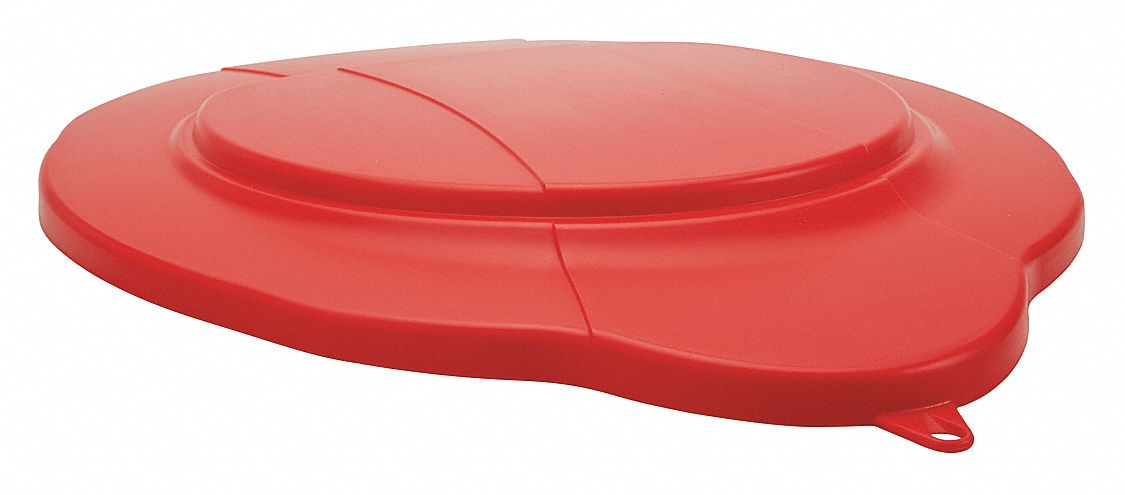 K2488 Pail Lid Red 14 5/8 in Diameter