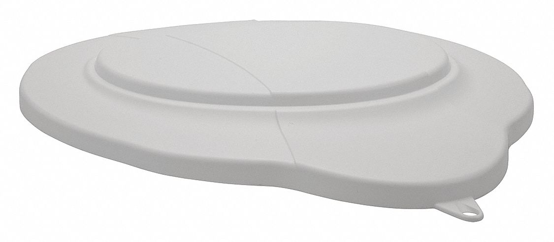 PAIL LID,WHITE,14 5/8 IN DIAMETER