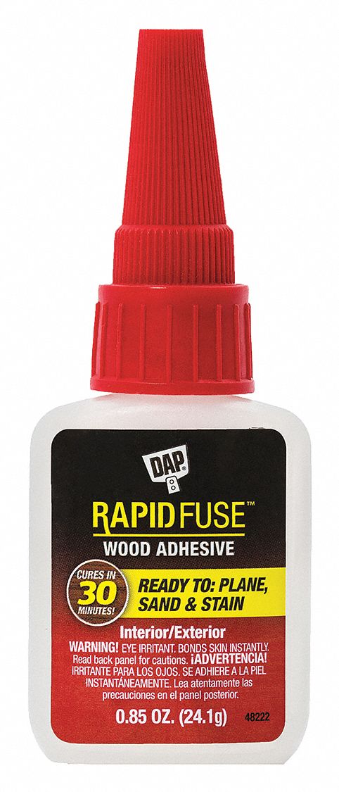 DAP 0.85 oz. Wood Glue, Clear - 48TR30|00156 - Grainger
