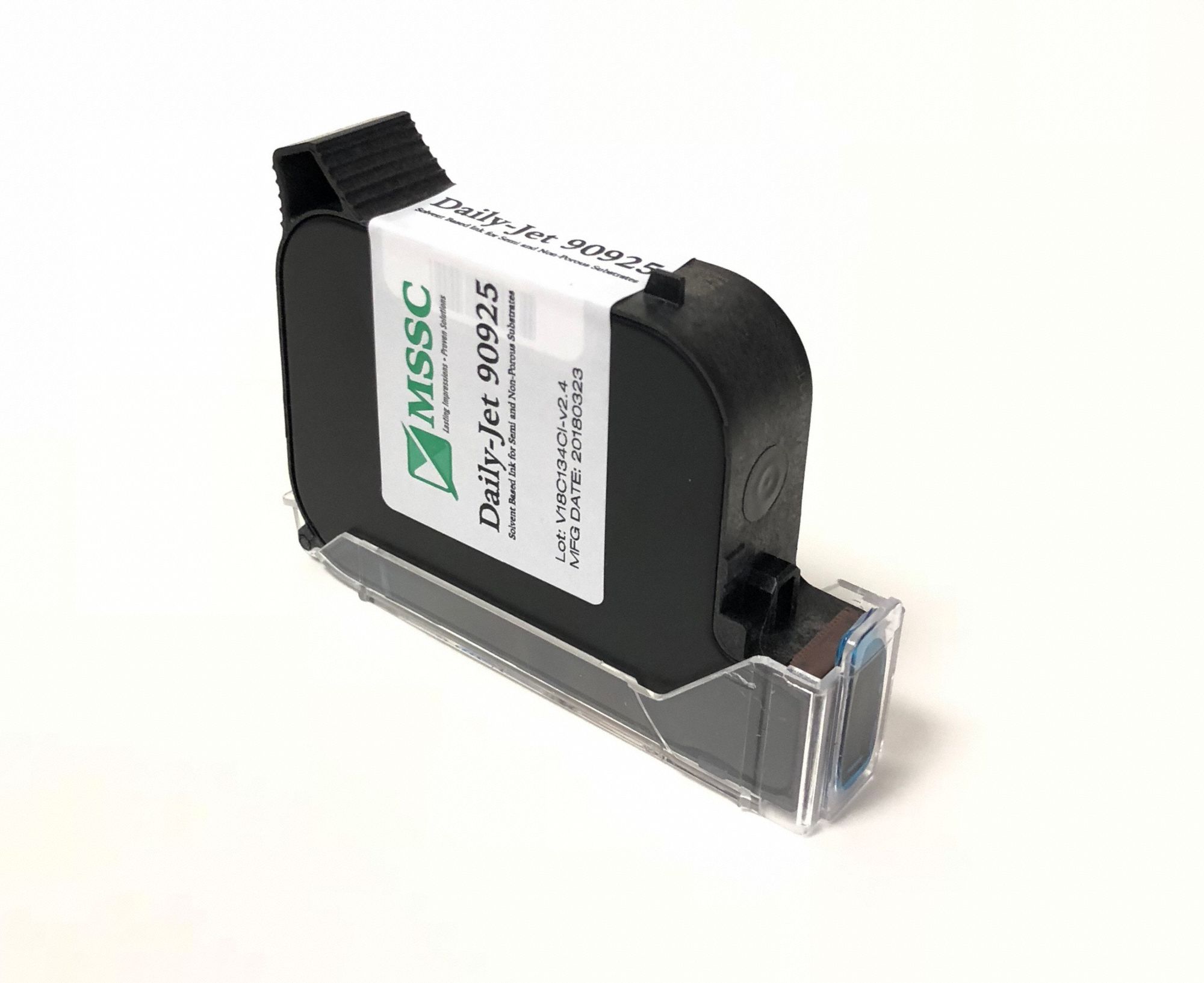 Ink Cartridge: Glass/Metal/Plastic, DailyJet, 90000, 48UH53, Ethanol