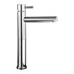 Vessel-Spout Single-Joystick-Handle Single-Hole Deck-Mount Bathroom Faucets