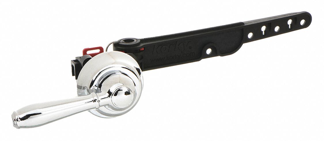 TRIP LEVER: UNIVERSAL FIT, 8 IN SIZE, PLASTIC/ZINC