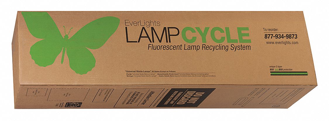 Bulb Recycling Kit x 48 L x 12-1/4 W