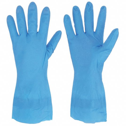 11 mil Glove Thick, 12 1/2 in Glove Lg, Chemical Resistant Gloves ...