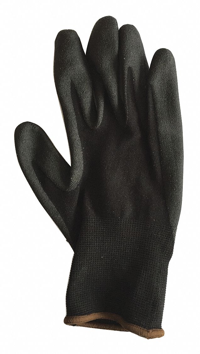 plastic coated gloves