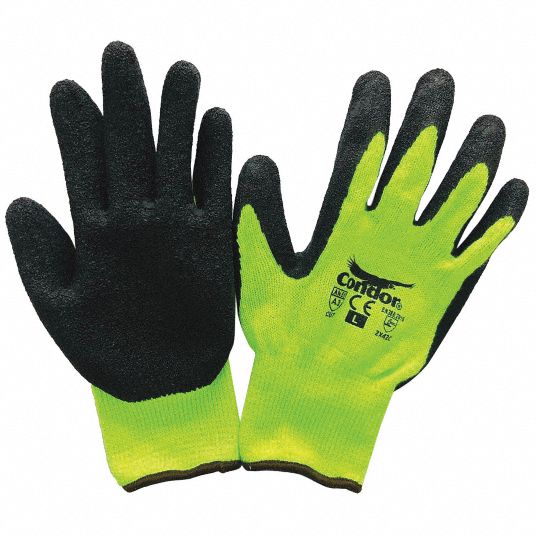 CONDOR, L ( 9 ), ANSI Cut Level A3, Coated Gloves - 48UR14|48UR14 ...