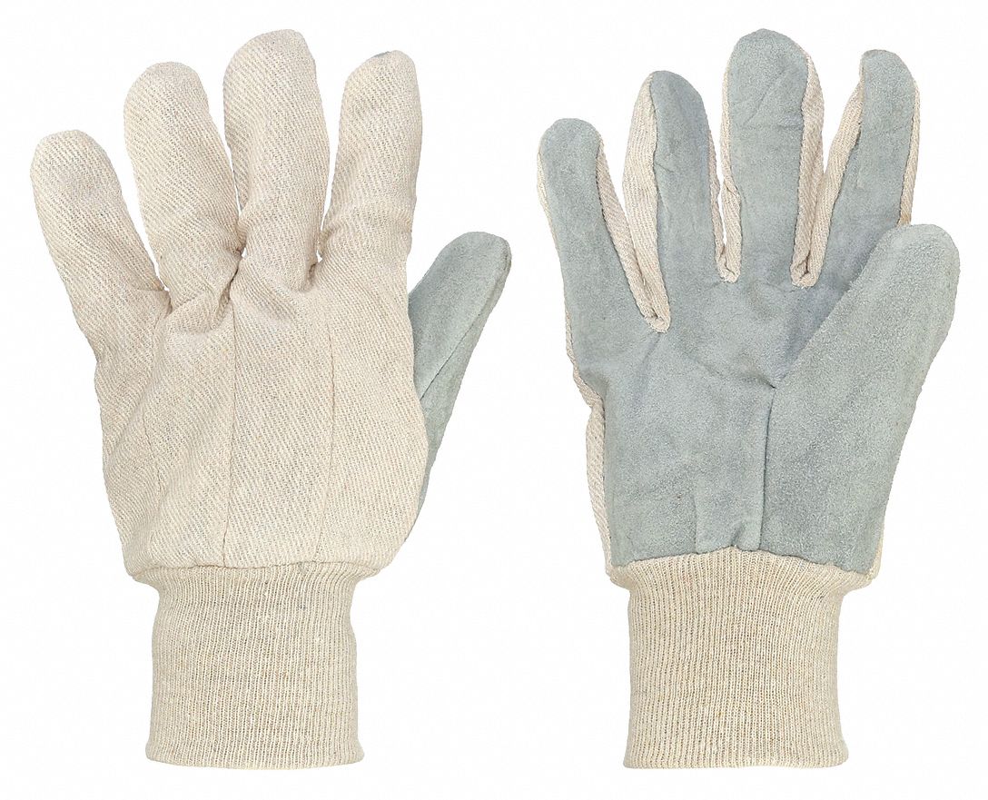 Canvas Gloves, 9-1/2",
