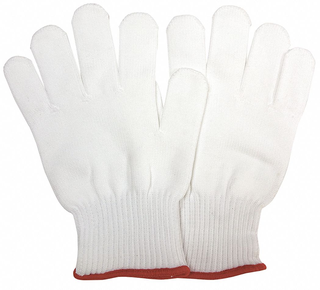 CONDOR Knit Gloves, L, Natural, PR 48UR6948UR69 Grainger