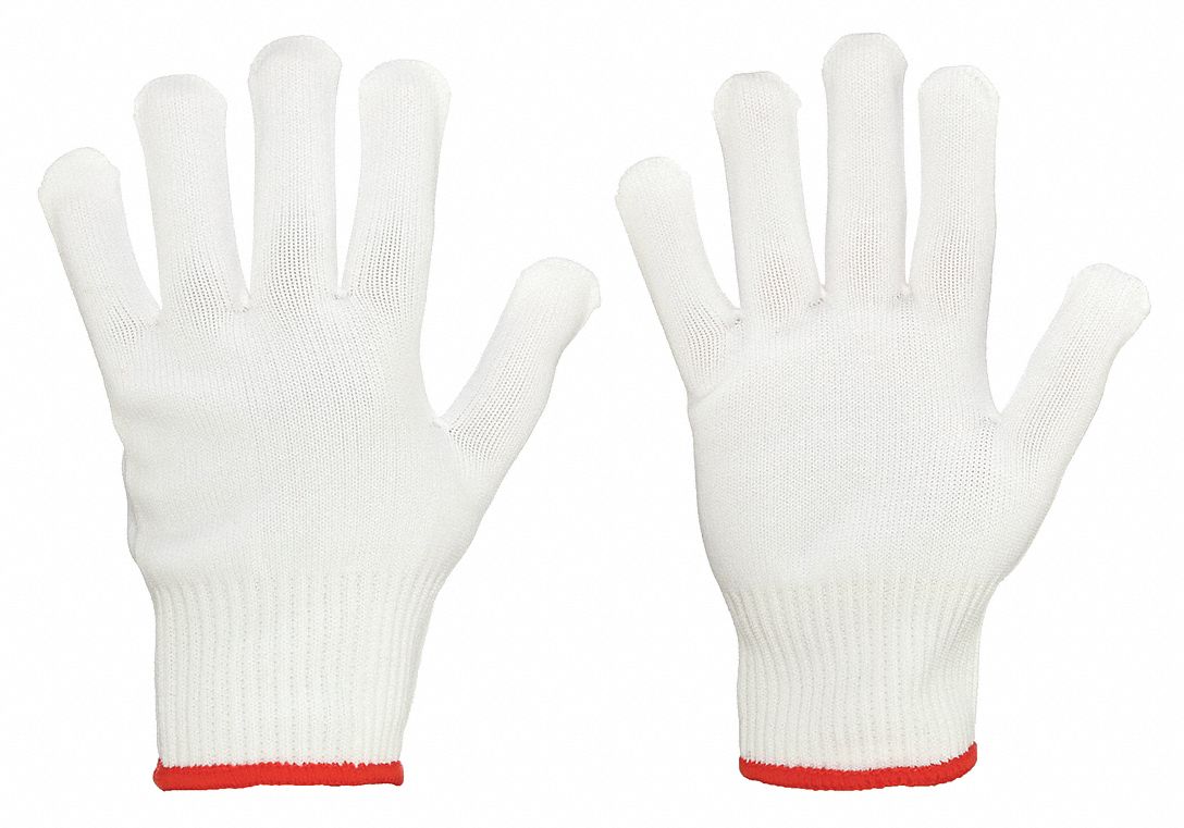 GANTS TRICOT,P(7),SANS ENDUIT,COTON,10GA,DOIGT ENTIER,MANCHETTE TRICOT,12PQT