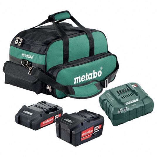 Metabo 18V Battery and Charger Kit 48UT67 US625596052 Grainger