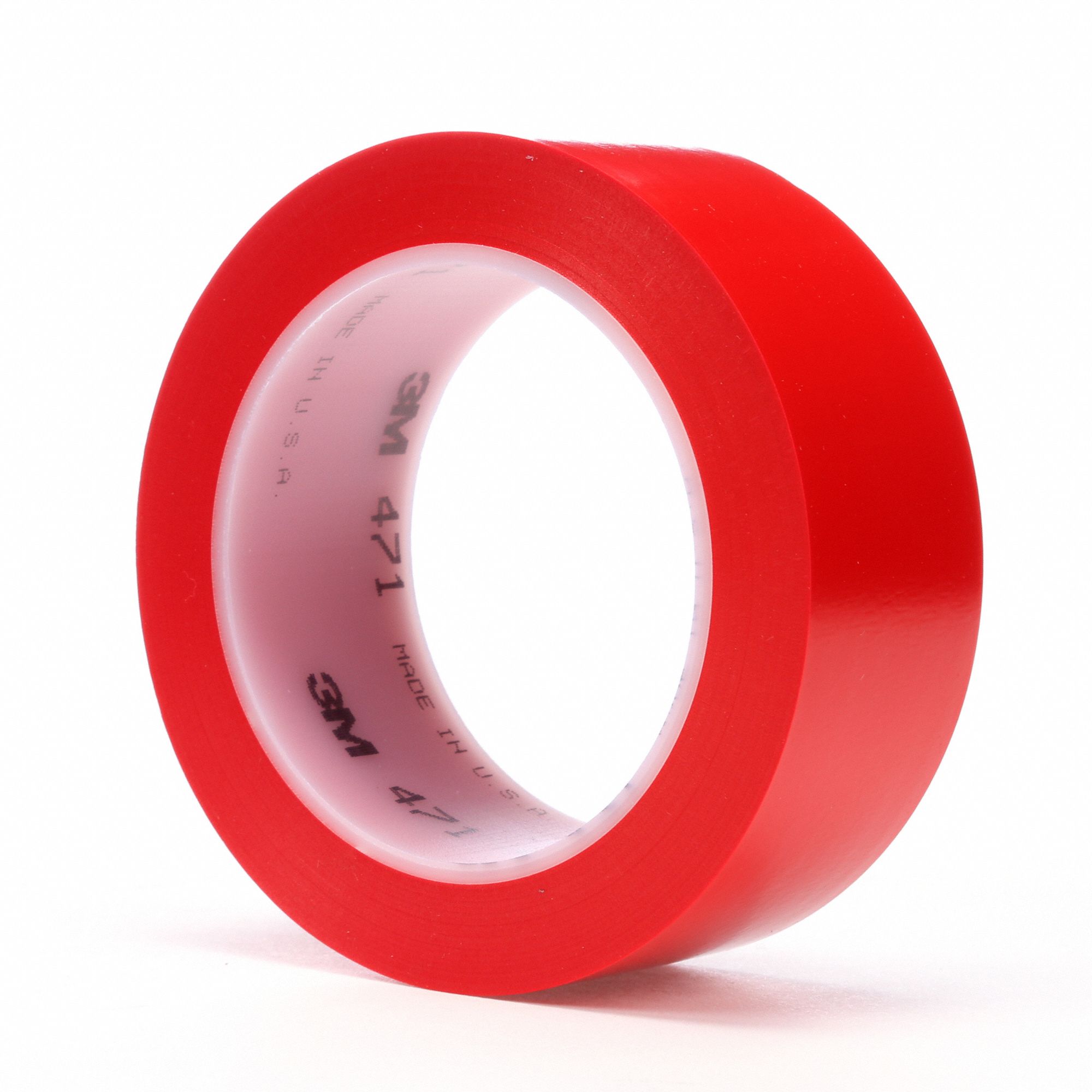 3M Floor Marking Tape: Gen Purpose, Solid, Red, 1 1/2 in x 108 ft, 5.2 ...