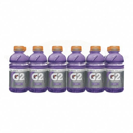 GATORADE, Low Calorie, 12 oz Yield per Unit, Gatorade - 48UT83 ...