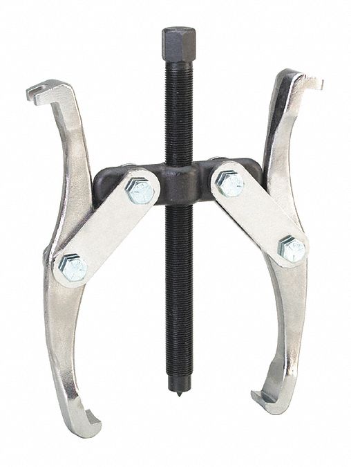 Jaw Puller: 9 in Jaw Spread, 5 in Jaw Reach, 0.5 Jaw Thick, 7 ton Pulling Capacity, 1 in 9 in