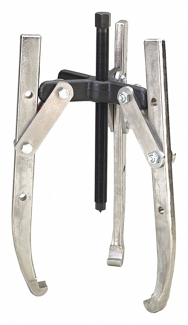 Jaw Puller: 17 in Jaw Spread, 15 1/4 in Jaw Reach, 0.35 Jaw Thick, 13 ton Pulling Capacity