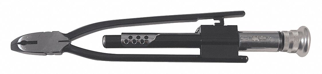 SAFETY WIRE TWISTER PLIER, 11¼ IN OVERALL L, PLAIN GRIP, FOR 0.05 IN MAX WIRE DIA, AUTO