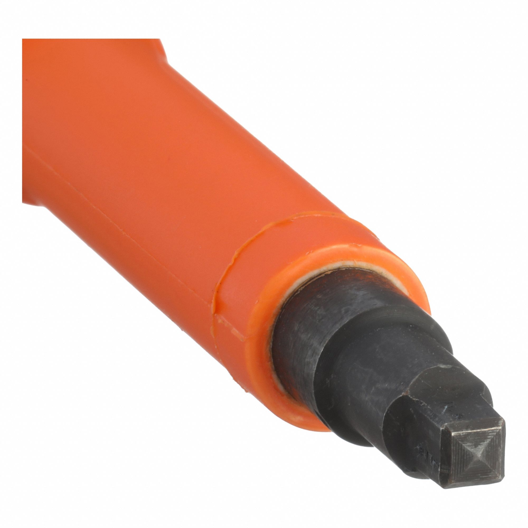 Insulated Square Screwdriver: Long Lg, #2 Tip Size, 11 1/4 in Overall Lg, 7 in Shank Lg