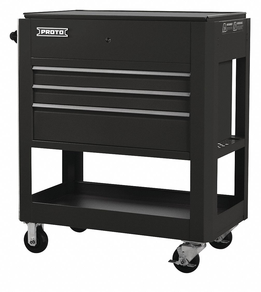 Proto Black Industrial Premium Tool Utility Cart 43 H X 37 1 2
