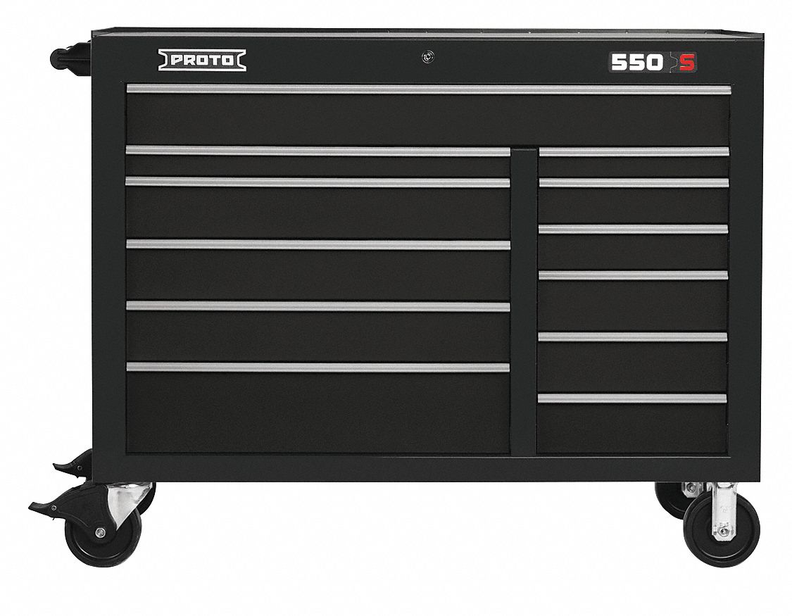 ARMOIRE ROUL,34PO,7 TIROIRS,ROUGE BRLL